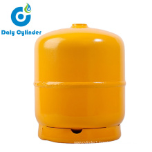 Factory Direct Nigeria Yemen with Low Factory Price 3kg Cooking 7.2L LPG Gas Cylinder